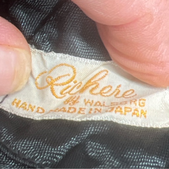 Vintage Richere by Walborg Handmade Black Beaded Clutch - Picture 7 of 7